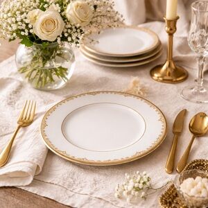 ✨ NEW Lenox Federal Gold 9” Accent Plate ✨